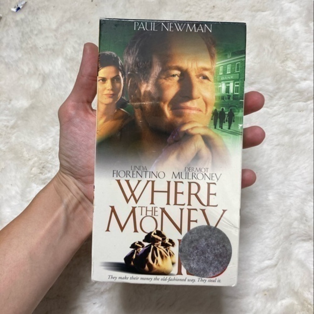 Where the money is Paul Newman‎ vhs sealed